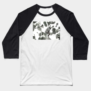 Chameleon black and white / Swiss Artwork Photography Baseball T-Shirt